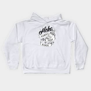 Aloha Surf Rider Kids Hoodie